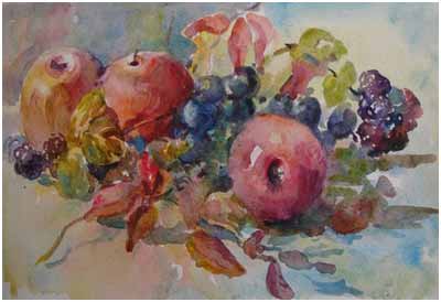 Still Life - Summer Fruits