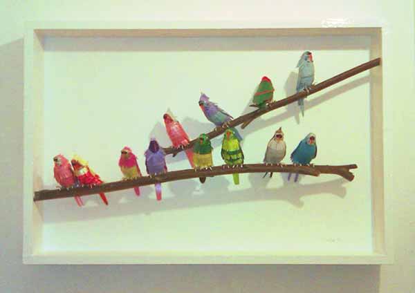 paper budgies