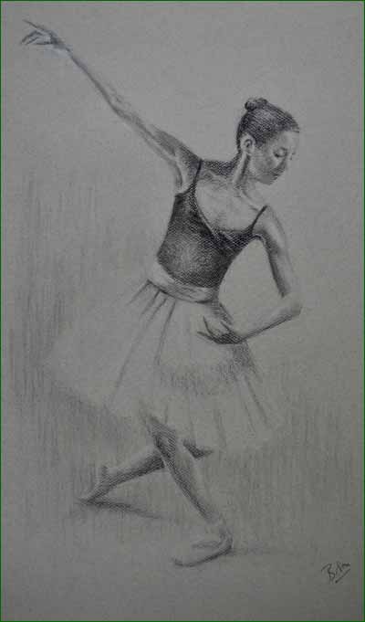 dancing ballerina